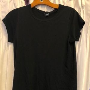 aerie Black T-Shirt (Size S)